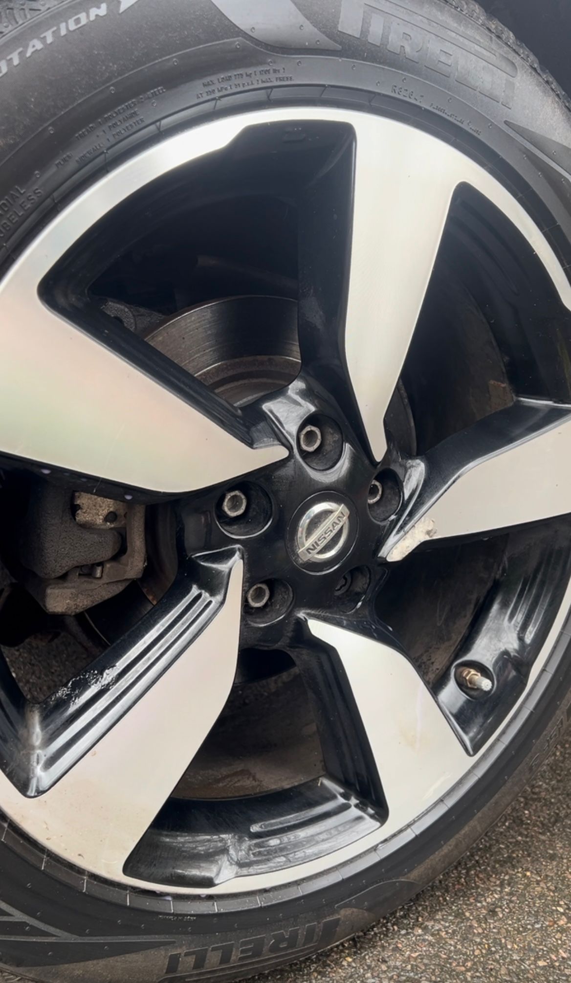 Clean wheel after using Mullock's Dry Wash